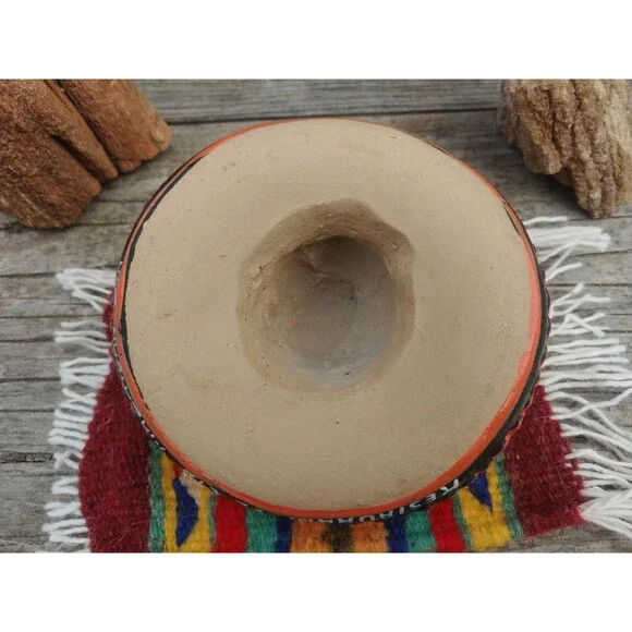 Vintage Restaurant El Cid Handcrafted Clay Pottery Souvenir Ashtray - Picture 15 of 16